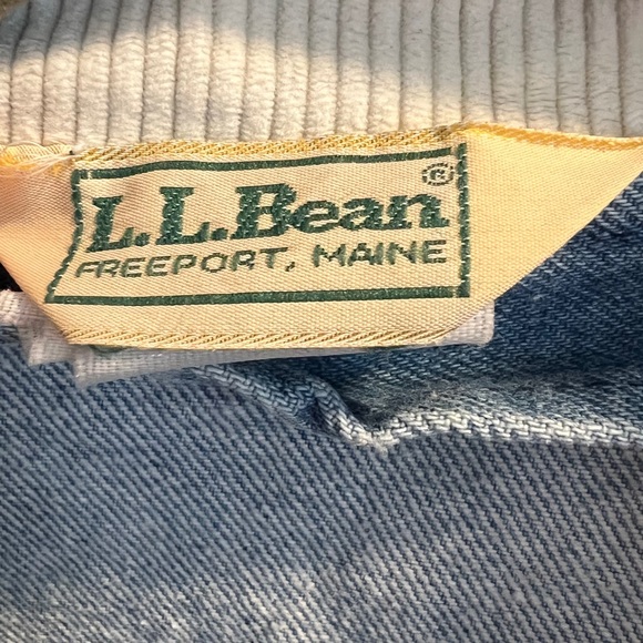 Vtg 80s L.L. Bean Denim Barn Jacket - Picture 4 of 10